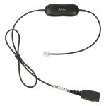 Jabra Smart Cord QD na RJ9 raven kabel z 8-pozicijskim konfiguratorjem