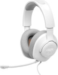JBL Quantum 100 M2 bele žične naglavne slušalke z mikrofonom - novo