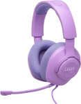 JBL Quantum 100 M2 vijolične žične naglavne slušalke z mikrofonom - no