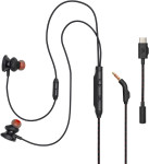 JBL Quantum 50C žične gaming slušalke s priključkom USB-C črne barve -