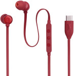 JBL Tune 310C USB-C žične slušalke v rdeči barvi - novo