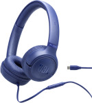 JBL Tune 530 USB-C žične slušalke modre barve - novo