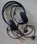 Računalniške gaming slušalke z mikrofonom, kabel cca. 3m