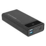 RealPower PB-20k PD - črne - slušalke/slušalke z mikrofonom - MP3/MP4