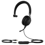 Slušalke Yealink UH38 Mono Microsoft Teams - brez baterije, USB-C, USB