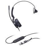 Slušalke Yealink UH44 Mono Teams USB-C/A