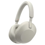 SONY WH-1000XM5 srebrne naušne slušalke Hi-Res BT