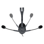 Stereo slušalke Logitech H111, na ušesa, žične