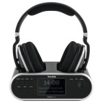 TechniSat StereoMan 2 DAB+ brezžične stereo slušalke z docking postajo