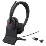 Yealink Bluetooth slušalke BH74 s stojalom UC USB-C/A