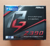 ASRock Z390 Phantom Gaming ITX/ac + Intel Core i7 9700K + 32 GB RAM