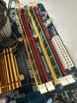 Matična plošča + Intel Xeon E5450 + pomnilnik