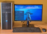 PC hp Core i5 + monitor 22"