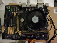 Procesor Intel I3 4170, ram DDR3 4GB, hladilnik, matična, računalnik