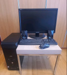 Računalniški komplet - računalnik, monitor, miška, tipkovnica, zvočnik