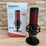 HyperX Quadcast mikrofon & stojalo