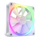 120 mm ventilator NZXT F-Series F120 RGB, trojni, bel, RF-R12TF-W1