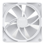 140 mm ventilator NZXT F-Series F140 RGB bele barve RF-R14SF-W1