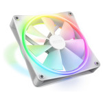 140 mm ventilator NZXT F-Series F140 RGB DUO, enojni, bel, RF-D14SF-W1