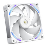 140 mm ventilator NZXT F-Series F140X RGB enojni bel RF-U14PN-W1