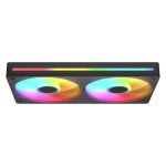 240 mm COUGAR sprednji ventilator Unity240-FB, 240 ARGB PWM, črn