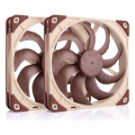 NF-A14x25 G2 PWM Sx2-PP 140 mm ventilator, 1500 RPM, 24,8 dB, 2 kosa