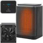 1500W električni keramični ventilatorski grelnik LCD LUMNI PTC