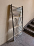 Kopalniški radiator krom 60x138 cm