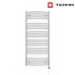 Kopalniški radiator Terma - Domi, 1116 x 600 mm, 600 W, bela barva