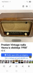 Kupim tak radioaparat ,po moznosti delujoc .