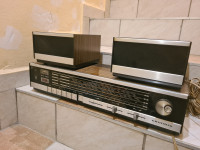 Vintage radio GRUNDIG RTV 500, delujoč