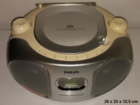 Prenosni radio/CD/LINE IN, Philips AZ102S/12, 2011 - vse deluje