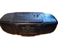 Radio Panasonic-kasetar 2x