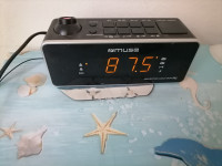 Radio projector clock