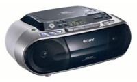 SONY CFD S01 - prenosni radio CD cassette recorder