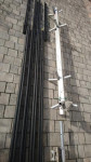 HF 4 elementno QUAD anteno (samo boom in palice)