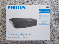Philips radio ura z dvojno budilko