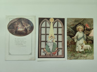 Božič, novo leto, razglednice, voščilnice, 1920-1962