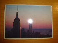 Razglednica Empire State Building poslana l.1988 - 23