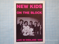 Razglednica NEW KIDS ON THE BLOCK