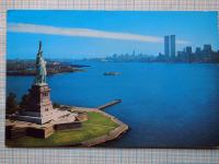 Razglednica NEW YOR - Kip svobode - Dvojčka