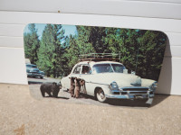 Razglednica oldtimerji + medvedi USA
