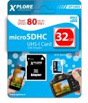 32GB Micro SDHC 80MB/s Class 10