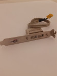 USB razširitvena kartica - ( Kartica za razširitev USB priklopov )