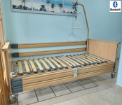 Električna negovalna postelja s trapezom - Dali (ᛒt)