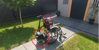 ELEKTRIČNI POGON ZA INVALIDSKE VOZIČKE / ORFAM V-DRIVE
