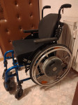 Invalidski voziček z e- motion pogonom, servisiran in z novo baterijo!