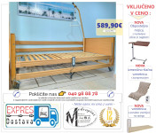 Negovalna postelja Days – CasaMed Ultra 4 + komplet nove opreme