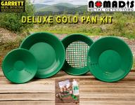 Garrett Deluxe Gold Pan Kit - Komplet pripomočkov za izpiranje zlata