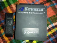 Originalna žepna lučka 4Sevens Quark 123